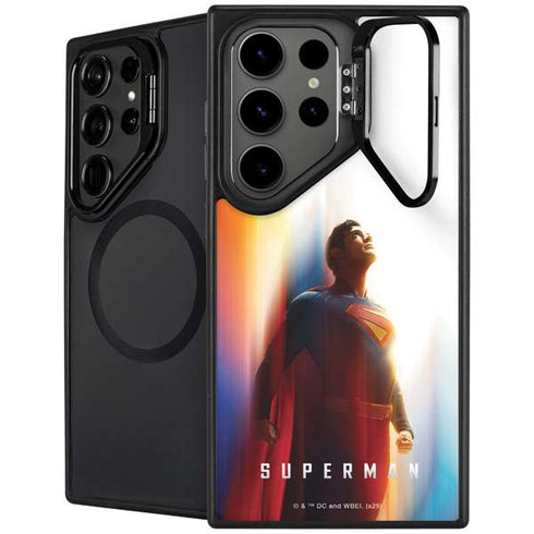 Superman 2025 Man of Steel Ascension Heroic Glow Galaxy S25 Ultra Kickstand Case
